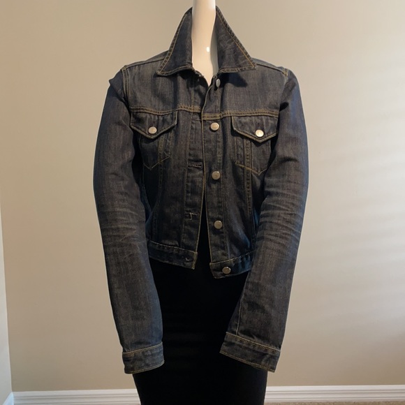 DENIM JEAN JACKET by PAPER DENIM CLOTH size 1 or S - Picture 2 of 10